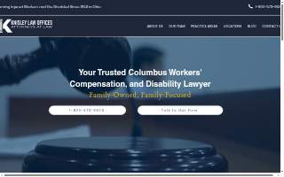 Knisley Law Offices website