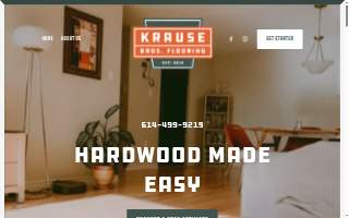 Krause Brothers Flooring website