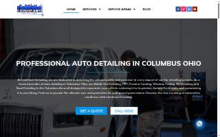 Lionheart Detailing Columbus - Ceramic coating & Tint website
