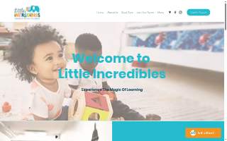 Little Incredibles Early Learning Center website