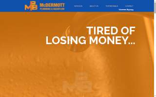McDermott Plumbing website
