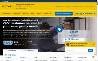 Mr. Electric of Fairfield County website