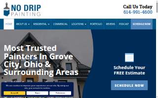 No Drip Painting, LLC website