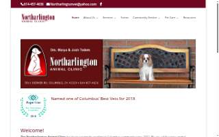 Northarlington Animal Clinic website
