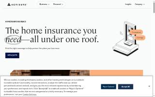 QuickInsured (An Acrisure Company) website