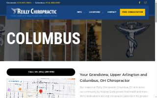 Reilly Chiropractic Health website