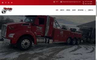 Rusty's Towing Services Inc website