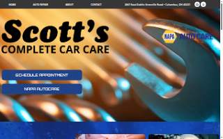 Scott's Complete Car Care website