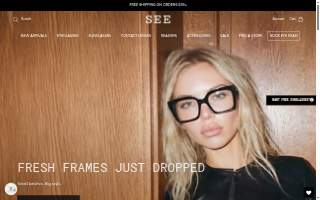 SEE Eyewear of Columbus website