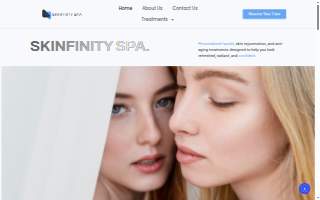 Skinfinity Spa website