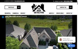 The Roof Detective website