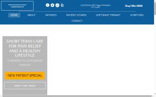 Upper Arlington Family Chiropractic website