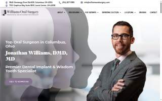 Williams Oral Surgery: Jonathan T. Williams DMD, MD website