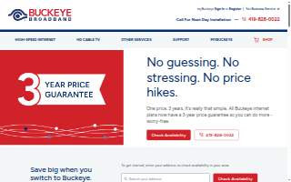 Buckeye Tech Solutions website