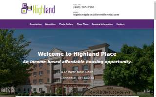Highland Place website
