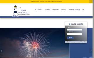Port Conneaut Credit Union website