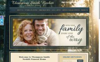 Thompson-Smith-Nesbitt Funeral Home website