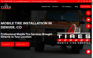 Tire Xspress website