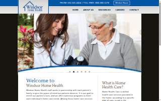 Windsor Home Health website