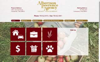 Albertson Lawrence Agency website