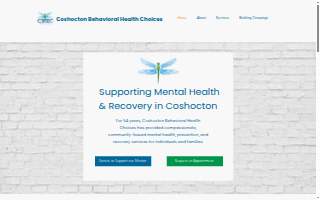 Coshocton Behavioral Health Choices website