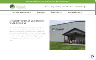 Creekside Vinyl, LLC website
