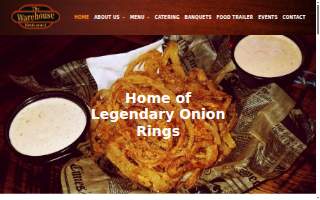 Warehouse Restaurants website
