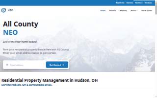All County® NEO Property Management of Aurora website