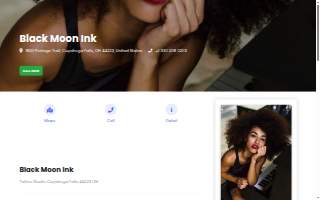 Black Moon Ink website
