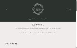 City Brocante Vintage website