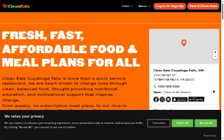 Clean Eatz of Cuyahoga Falls website