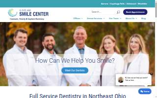 Cleveland Smile Center - Cuyahoga Falls Dentist website