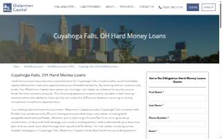 Hard Money Lenders Cuyahoga Falls OH website