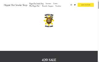 Hippie Hut Smoke Shop - Cuyahoga Falls website