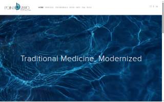 Point Zero Acupuncture website