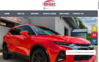 Smart Auto Details website
