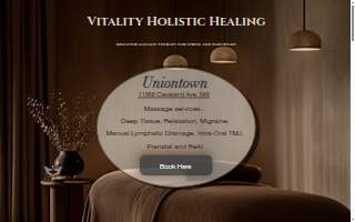 Vitality Holistic Healing, Massage Cuyahoga Falls website