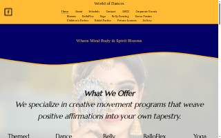 World of Dances website