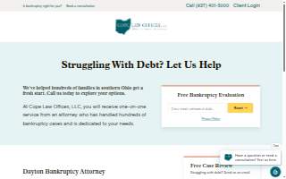 Cope Law Offices, LLC website