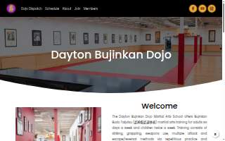 Dayton Bujinkan Dojo website