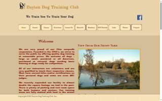 Dayton Dog Training Club website