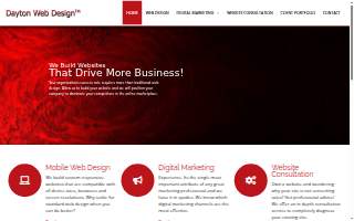 Dayton Web Design website