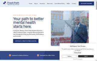 Fresh Path Health Solutions Dayton - Psychiatrist & Mental Health Therapy website
