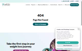 Medi-Weightloss Vandalia website