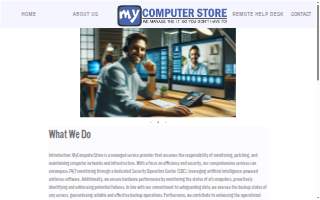 My Computer Store website