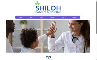 Shiloh Family Medicine website