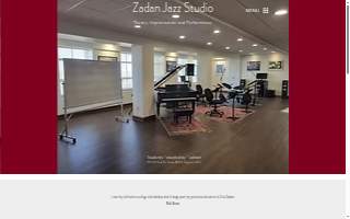 Zadan Jazz Studio website