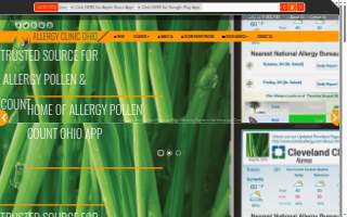 Allergy Clinic Ohio Shots website