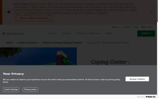 Coping Center At Defiance website