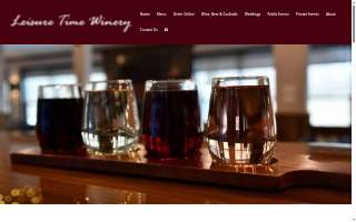 Leisure Time Winery Napoleon website